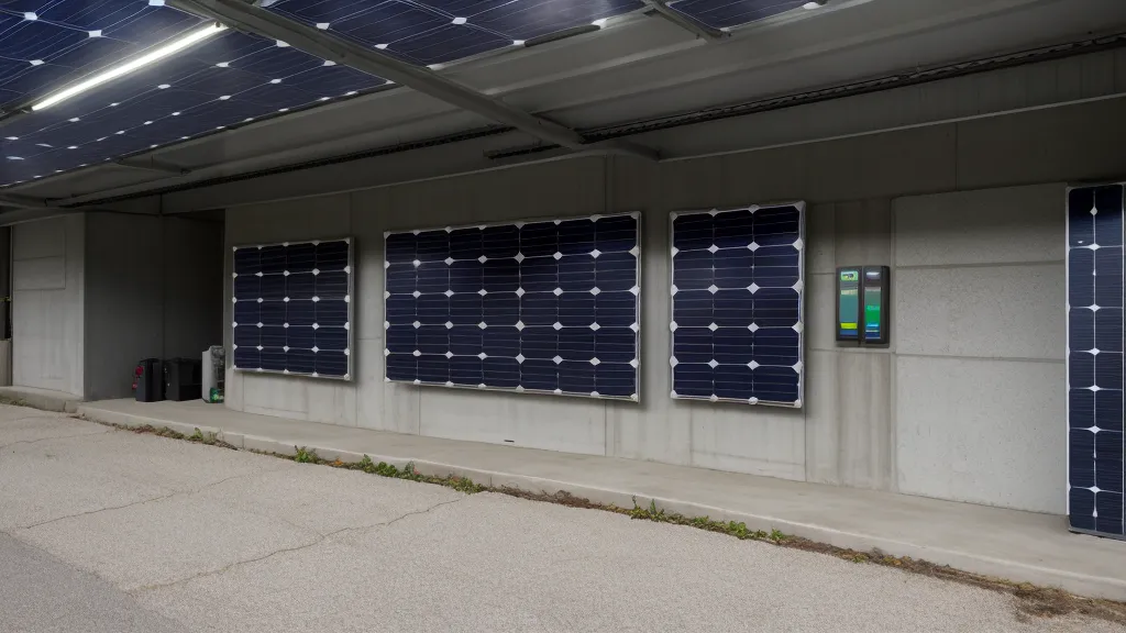 DIY solar inverter display showing watts on an off-grid living home power system