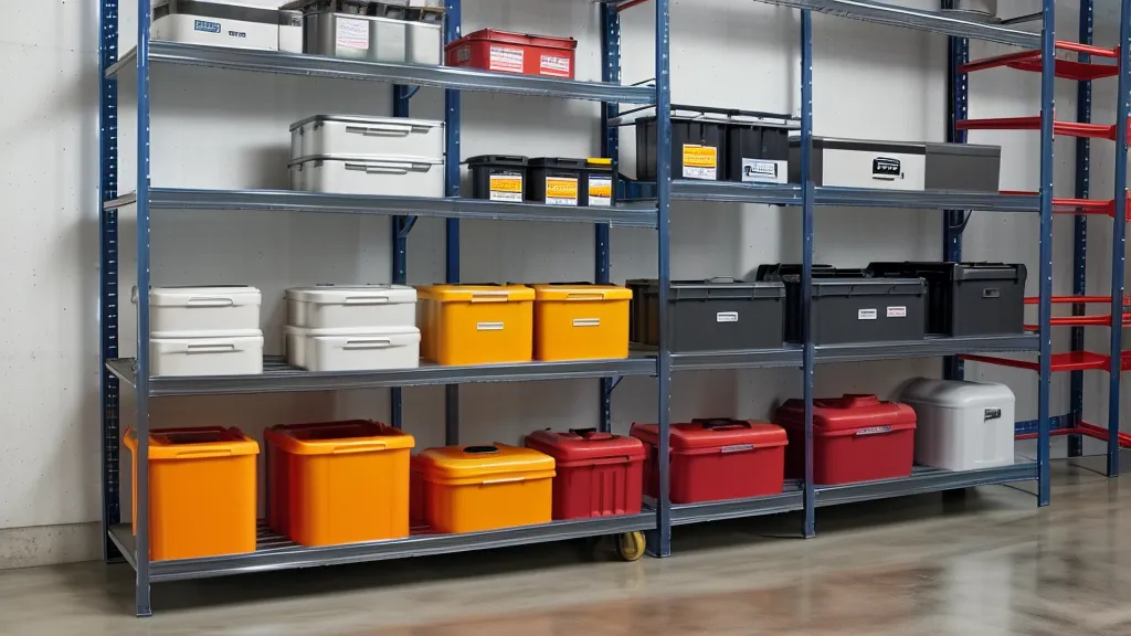 DIY solar battery bank rack built for a Phoenix home power system