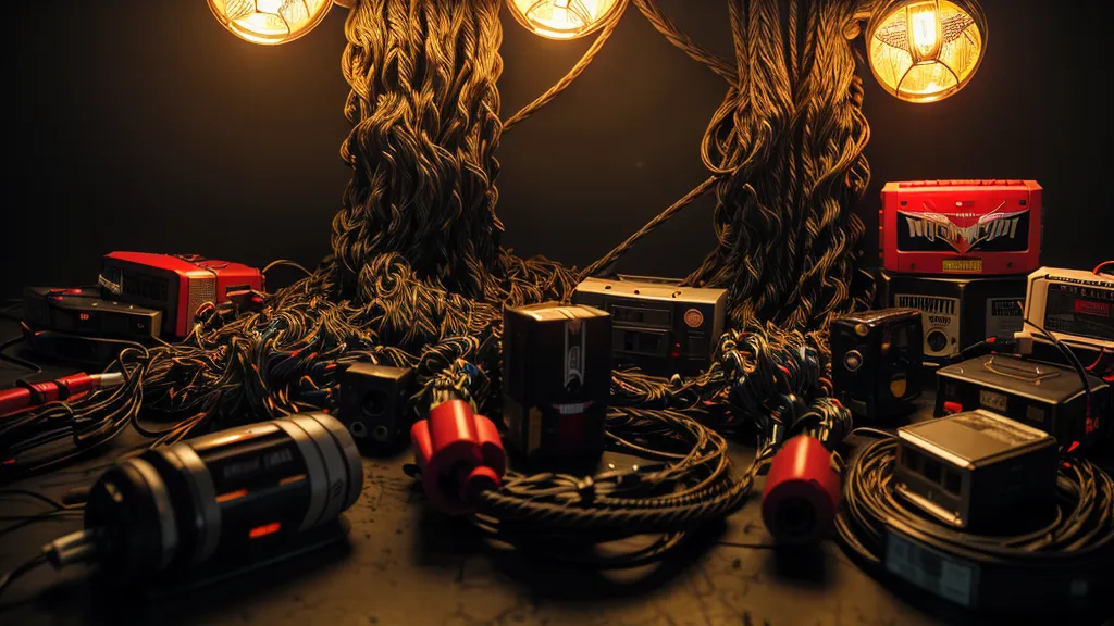 Tangle of power cables and wall-wart transformers under a desk, a common source of home office phantom load