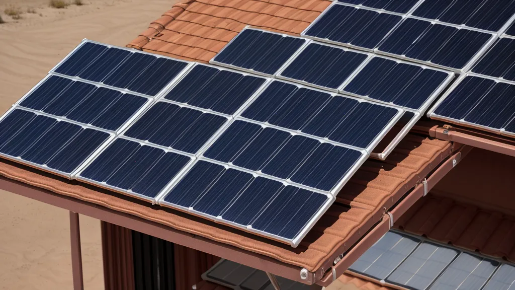 Foldable solar panel setup on a typical apartment balcony railing.