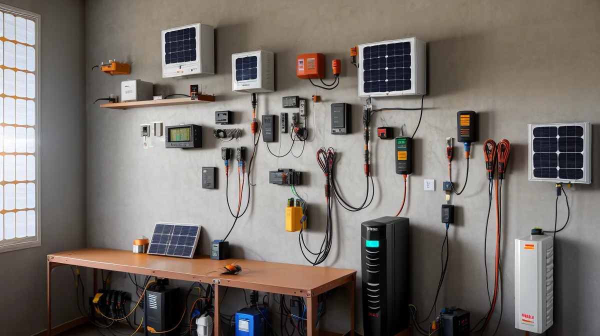 Troubleshooting common DIY solar inverter problems in high heat, checking a heat-stressed inverter during a Phoenix thermal management fix